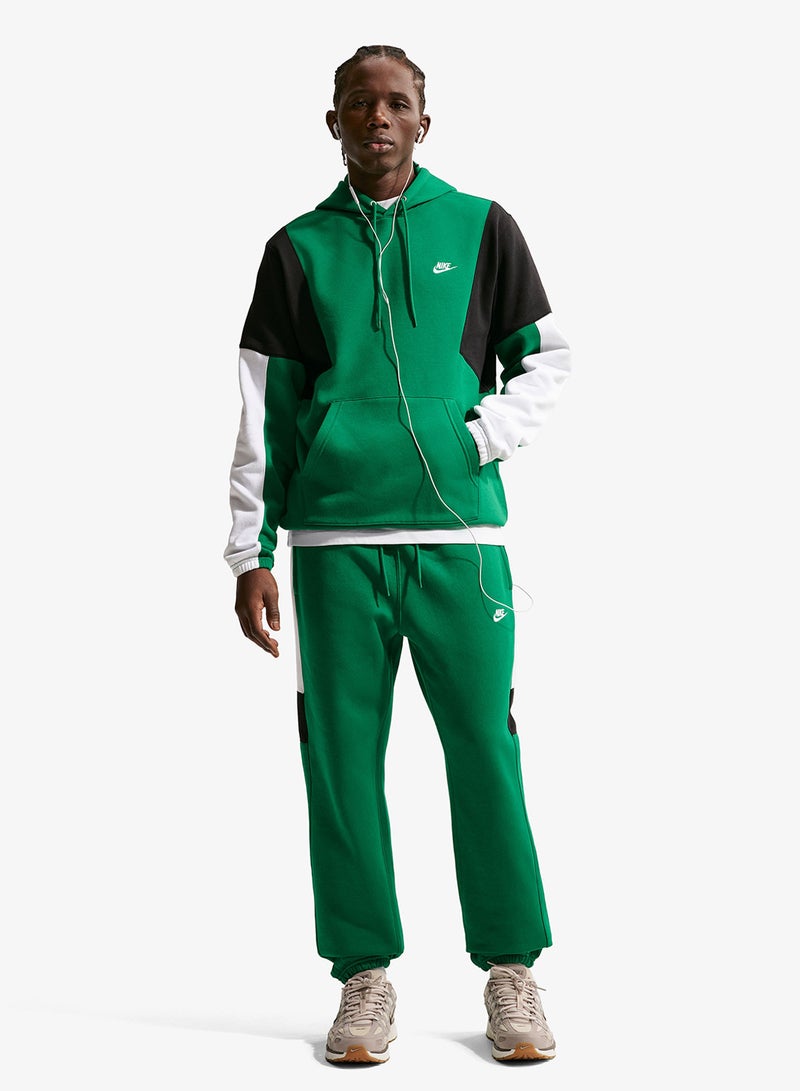 Nike Club Fleece Graphic Track Jacket - Image 1